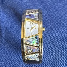 Elegante relógio feminino de ouro e prata comprar usado  Enviando para Brazil