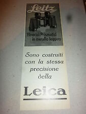 Advertising pubblicita leica usato  Cologno Monzese