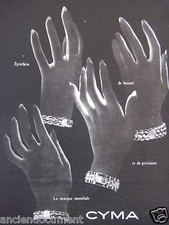 1948 advertising cyma d'occasion  Expédié en Belgium