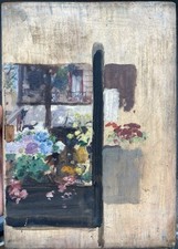 Antique oil painting d'occasion  Expédié en Belgium