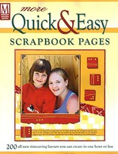 More Quick and Easy Scrapbook  - VERY GOOD segunda mano  Embacar hacia Mexico