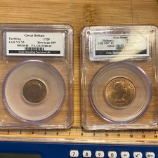 Cgs slabbed halfpenny for sale  HERNE BAY