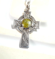 Pingente vintage de prata esterlina cruz celta irlandesa Ward Brothers Connemara, usado comprar usado  Enviando para Brazil