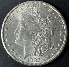 1885 morgan silver for sale  USA