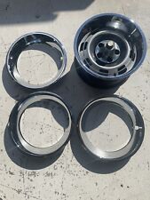 AMC AMX Javelin 15x7 conjunto de anel de acabamento de roda de rally novo  comprar usado  Enviando para Brazil