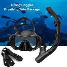 Equipamento de mergulho com snorkel panorâmico grande angular máscara de mergulho profissional comprar usado  Enviando para Brazil