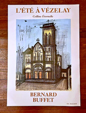 Affiche bernard buffet d'occasion  Vézelay