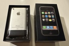 📱Apple iPhone 1ª Geração 8GB - A1203 (GSM) Caixa Correspondente - Conjunto Completo comprar usado  Enviando para Brazil