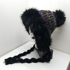 Black knit multicolor for sale  Flushing
