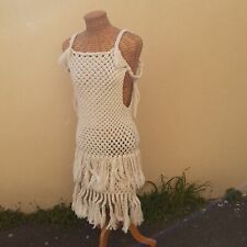 Robe crochet bohême d'occasion  Servian