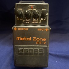 Usado, Pedal de efeitos de guitarra BOSS MT-2 Metal Zone usado comprar usado  Enviando para Brazil