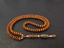 Colar Bodhi Mala rosário 108 contas de oração e pingente de roda de oração tibetana comprar usado  Enviando para Brazil