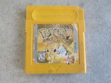 Nintendo Gameboy Pokemon versão amarela precisa de nova bateria para economizar comprar usado  Enviando para Brazil