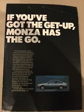 Opel monza car for sale  COLCHESTER