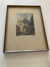 Aquarell signiert unleserlich gebraucht kaufen  Pockau
