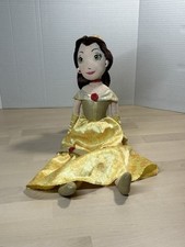 Boneca de pelúcia de pelúcia Disney Princess BELLE Beauty & the Beast brinquedo dourada 14,5” comprar usado  Enviando para Brazil