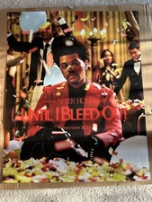 Weeknd signed poster for sale  ORPINGTON