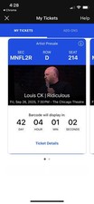 Louis ticket ridiculous for sale  Spokane