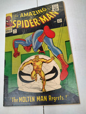 INCRÍVEL HOMEM-ARANHA#35(1966)2º HOMEM DERRETIDO~STAN LEE~STEVE DITKO~"RARO"~MARVEL! comprar usado  Enviando para Brazil