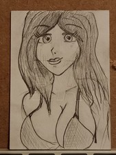 Succubus sweethearts sketch for sale  Vancouver
