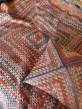 Hand crochet granny for sale  SEAHAM