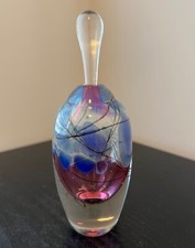 Glass blue perfume for sale  Cary
