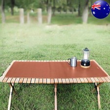 Tapete de mesa de acampamento de couro PU impermeável grelha tapete de mesa para mesa de jantar ao ar livre comprar usado  Enviando para Brazil