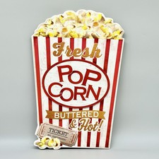 Popcorn bucket sign for sale  Newton
