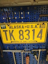 Targa americana originale usato  Genova