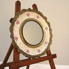 Antique mirror round for sale  CANNOCK