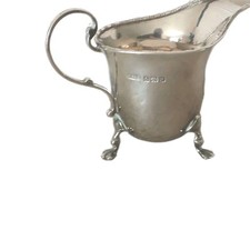 Sterling silver cream for sale  BARNET