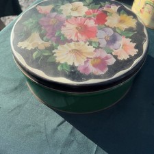 Vintage decorative tin for sale  Jefferson