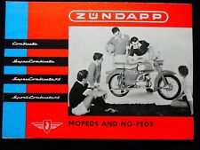 Zündapp prospekt 60er gebraucht kaufen  Wiesloch
