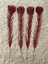 Vtg red glitter for sale  Galveston