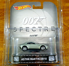 Hot Wheels 007 Spectre Aston Martin DB10 entretenimento retrô pilotos reais 2016 comprar usado  Enviando para Brazil
