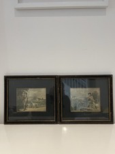 Vintage framed hunting for sale  DAGENHAM