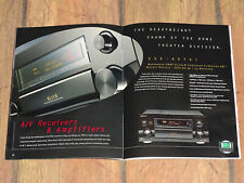 PIONEER ELITE THE HOME THEATER 2002 Katalog DVR-7000, DV-F07, DV-45A, TZ Speaker comprar usado  Enviando para Brazil