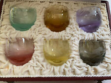 Verres moser couleurs d'occasion  Deauville