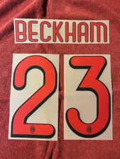 Kit beckham rossonero usato  Vanzaghello