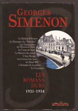 Simenon romans durs d'occasion  Bordes