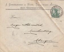 Tailfingen briefumschlag 1906 gebraucht kaufen  Leipzig