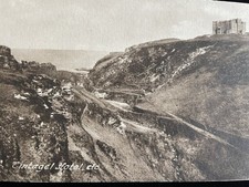 Old postcard tintagel for sale  SIDMOUTH