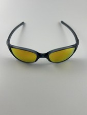 Oakley Fives 2.0 cristal armação preta lente fogo irídio ícones prata RARO comprar usado  Enviando para Brazil