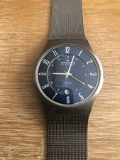 Skagen titanium man for sale  CLYNDERWEN