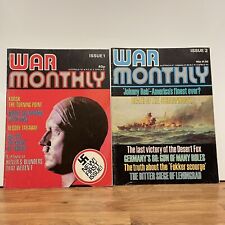 War monthly issues for sale  ALFRETON