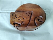 Cat shaped wooden for sale  EDINBURGH