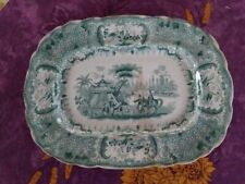 Plat rectangulaire faience d'occasion  France