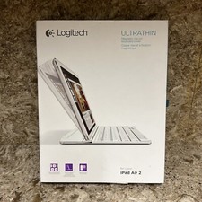 Capa teclado Logitech ULTRATHIN magnética clip-on para iPad Air 2 branca comprar usado  Enviando para Brazil