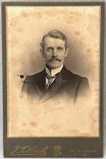 Cabinet card gentleman for sale  CHESTERFIELD