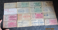 Old ticket théatre d'occasion  Expédié en Belgium